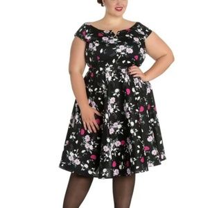 Hell Bunny 4x Belinda Swing dress, retro, pinup